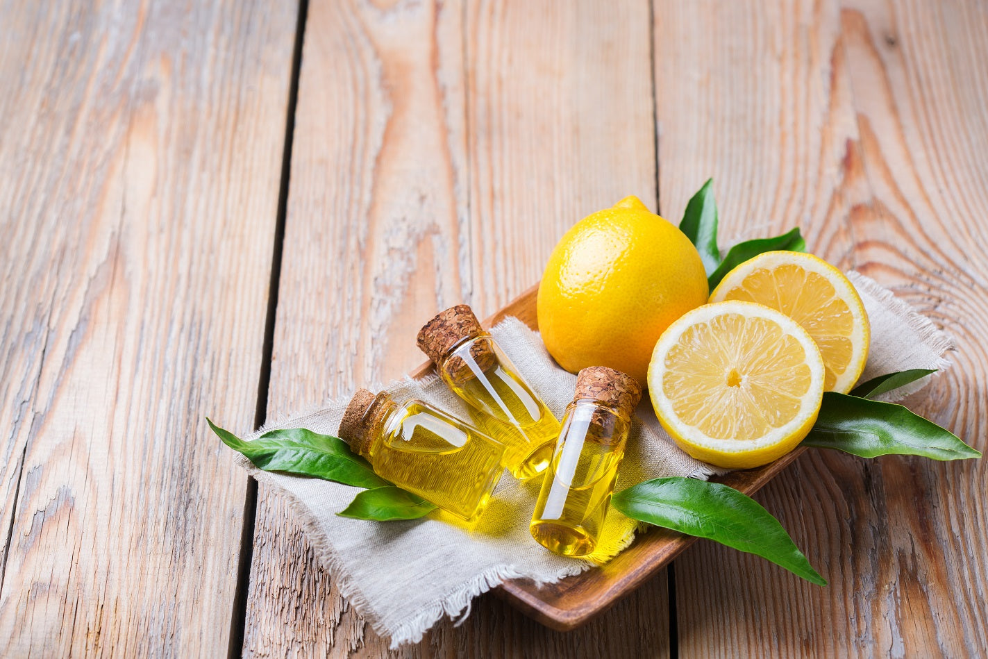 Lemon Essential Oil:  100% Pure & Therapeutic